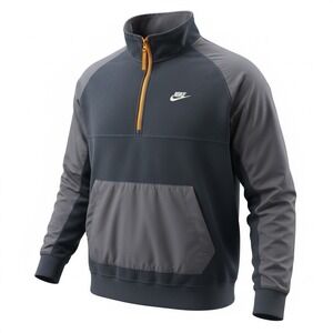 Nike Men's 1/2 Zip Polar Fleece Pullover Jacket Midnight Navy CZ4900-410 XL